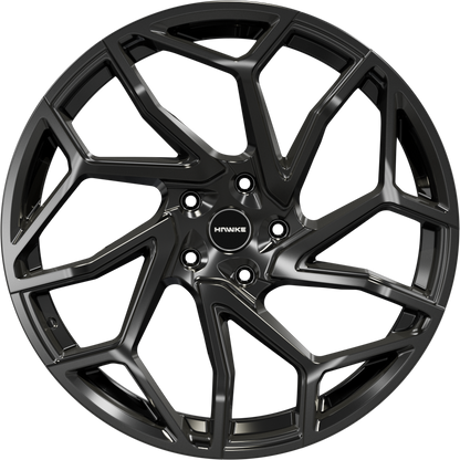 4 x 22" HAWKE KHOTAN ALLOY WHEELS (5x108)