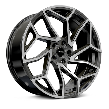 4 x 22" HAWKE KHOTAN ALLOY WHEELS (5x108)