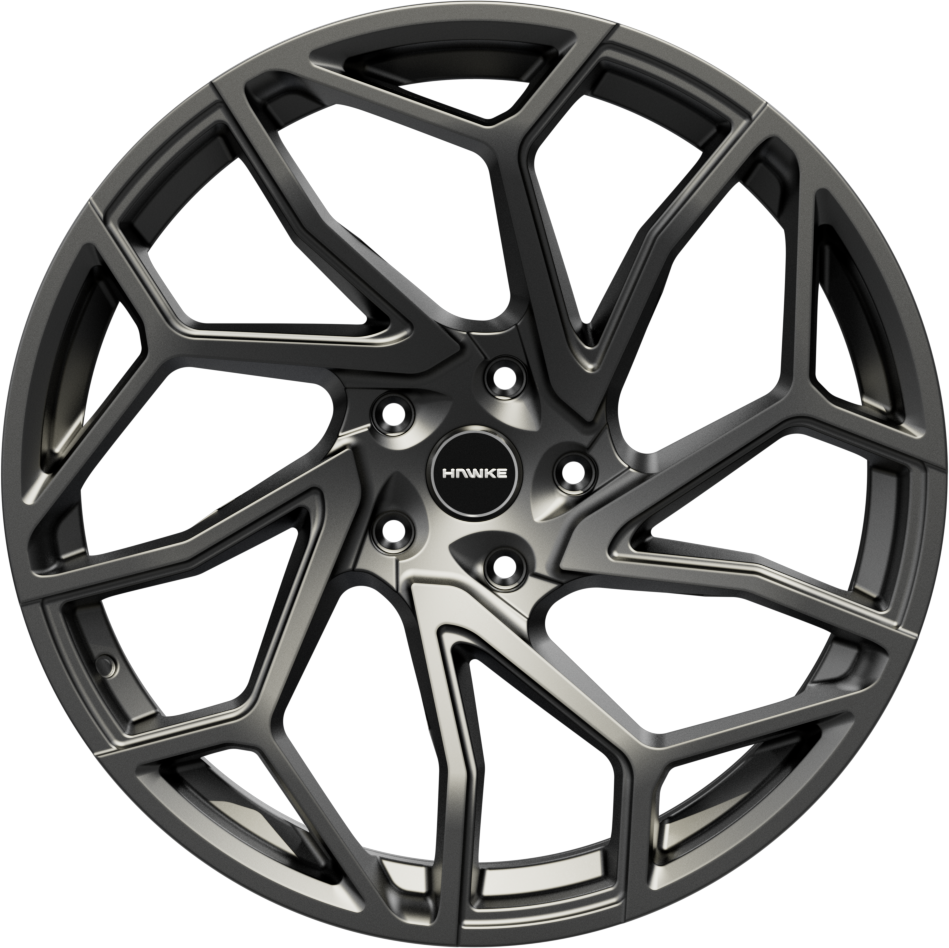 4 x 22" HAWKE KHOTAN ALLOY WHEELS (5x108)