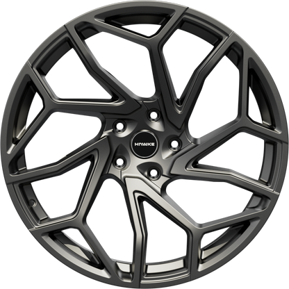 4 x 22" HAWKE KHOTAN ALLOY WHEELS (5x108)