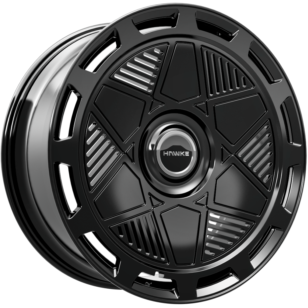 4 x 24" HAWKE QUARTZ FORGED WHEELS (ROLLS ROYCE)