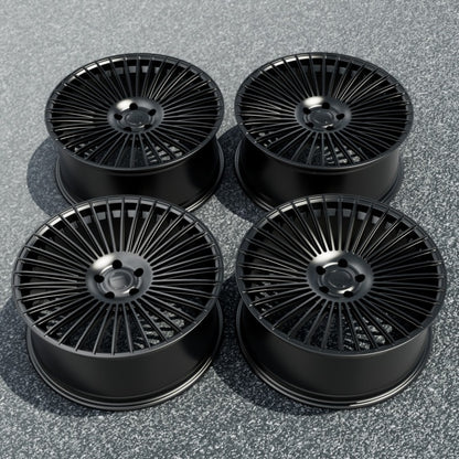 4 x 22" HAWKE SAKA WHEELS (5-120) (wider rears) - Image 8