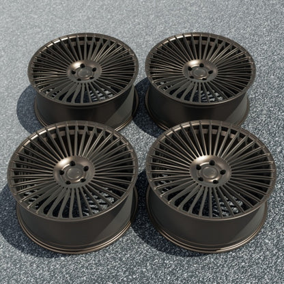 4 x 22" HAWKE SAKA WHEELS (5-120) (wider rears) - Image 12