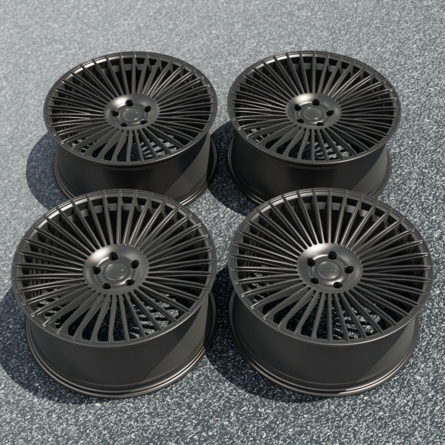 4 x 22" HAWKE SAKA WHEELS (5-120) (wider rears) - Image 16