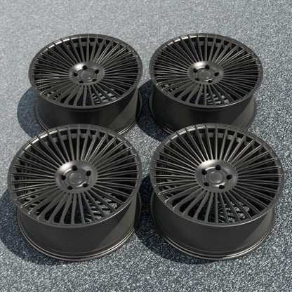 4 x 22" HAWKE SAKA WHEELS (5-120) (wider rears) - Image 16