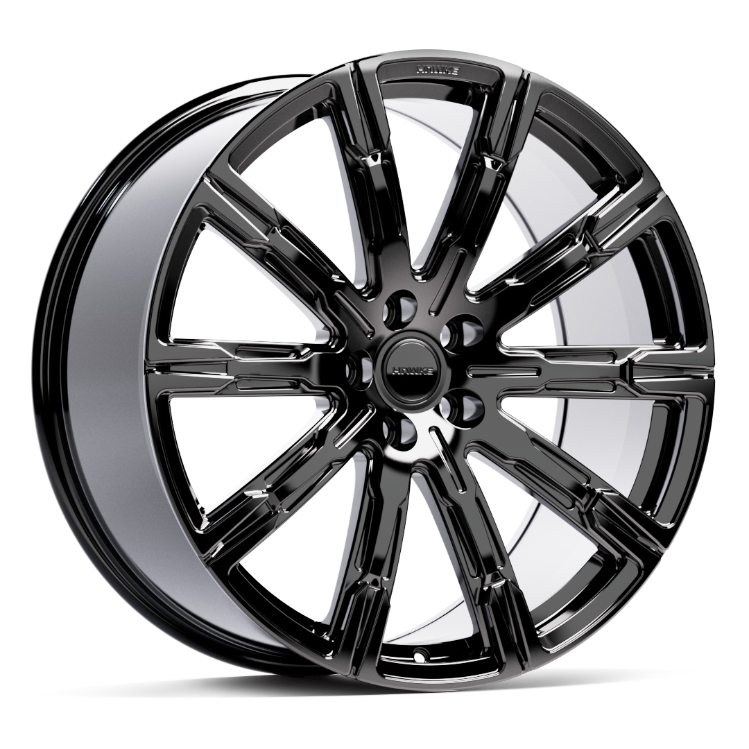 22" Hawke Saker III Forged Alloy Wheel Set (4x) | Range Rover | 5x120 | Wider Rears
