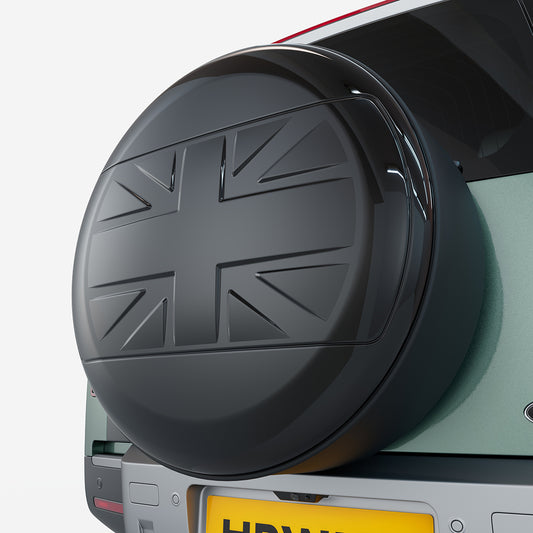 HAWKE UNION JACK REAR WHEEL COVER FOR DEFENDER L663 90, 110, 130