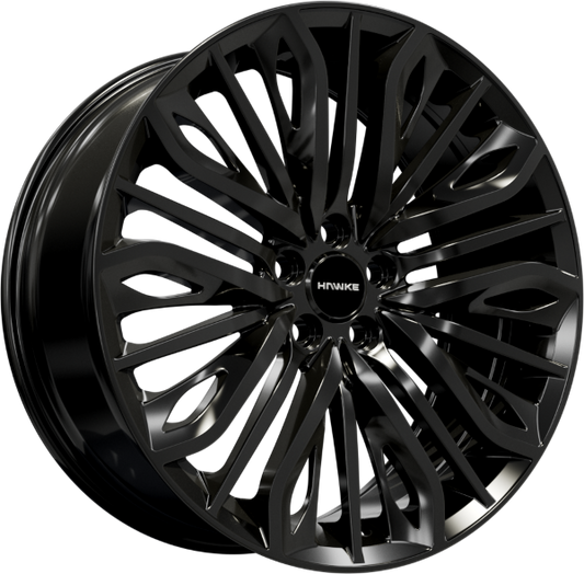 4 x 22" HAWKE VEGA WHEELS (5x108)