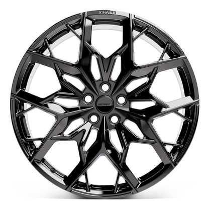 23" Hawke Vortex Alloy Wheel Set (4x) | Gloss Black | Range Rover | 5x120 - Image 2