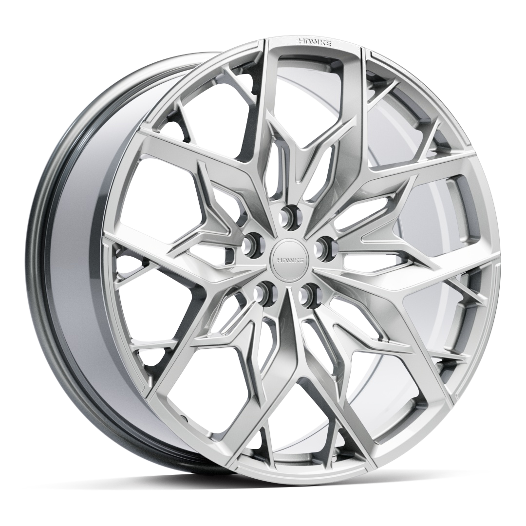 23" Hawke Vortex Alloy Wheel Set (4x) | Silver | Range Rover | 5x120
