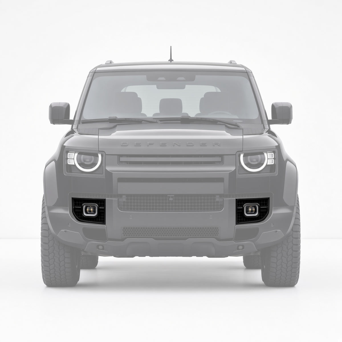 Hawke Fog Light DRL Surrounds to fit Land Rover Defender 90 L663 - Image 3