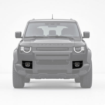 Hawke Fog Light DRL Surrounds to fit Land Rover Defender 90 L663 - Image 3