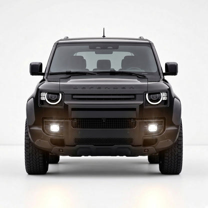 Hawke Fog Light DRL Surrounds to fit Land Rover Defender 90 L663