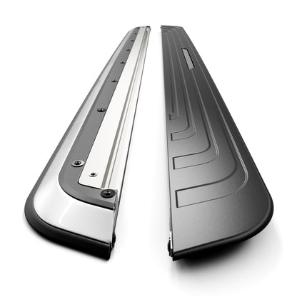 PATTERN SIDE STEPS - SILVER RANGE ROVER & SPORT (L460/L461 2022 ONWARDS)