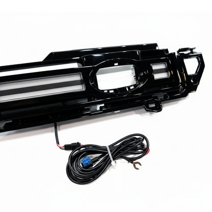 Hawke LED Front Grille Light Bar Strip to fit Land Rover Defender L663 110 Tinted - Image 8