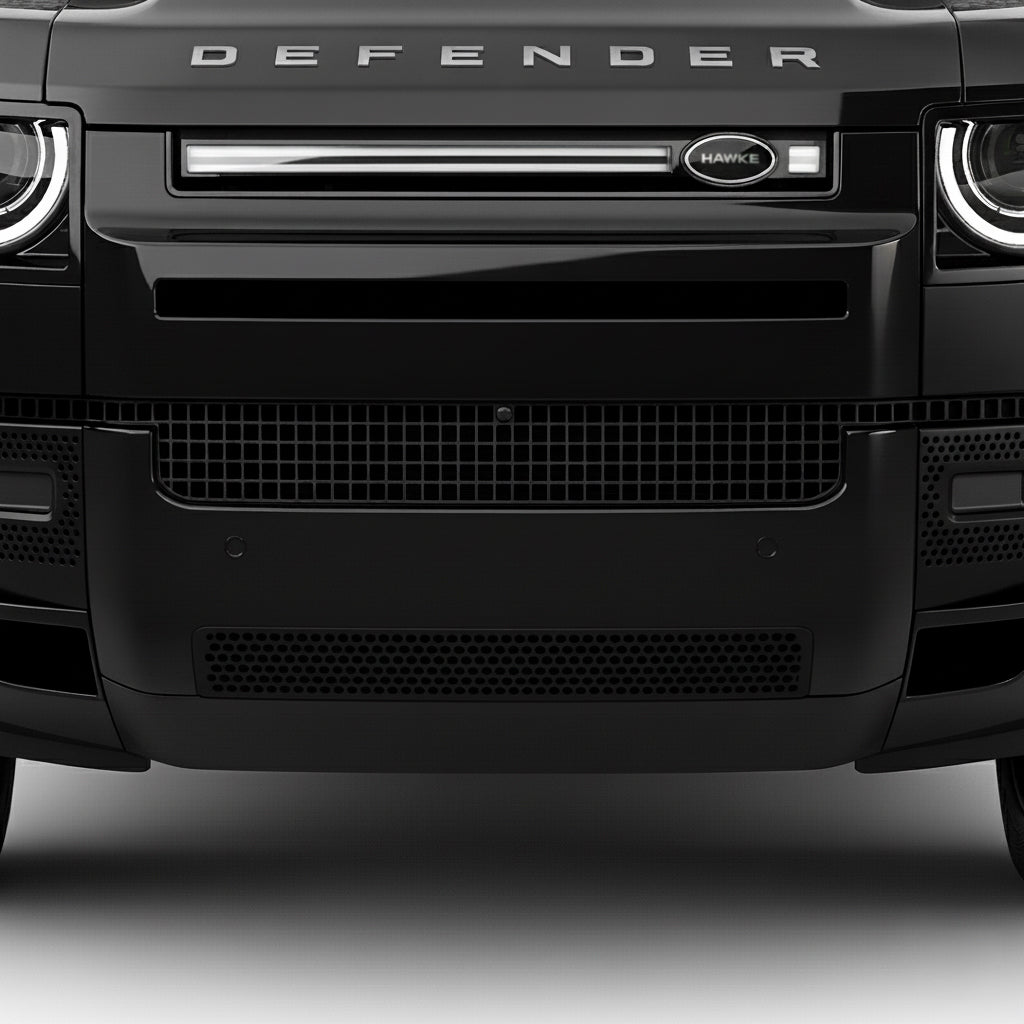 Hawke LED Front Grille Light Bar Strip to fit Land Rover Defender L663 110 Tinted - Image 10