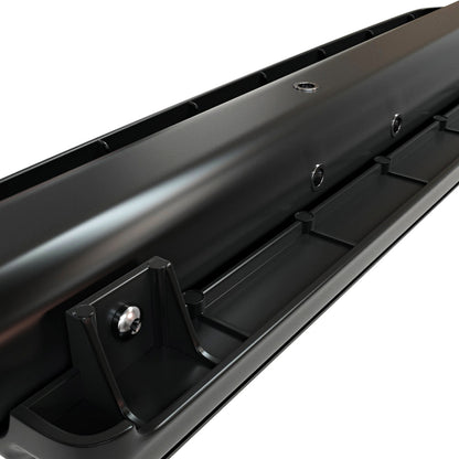 UNION JACK PATTERN SIDE STEPS - BLACK DEFENDER 110 (TWIN)