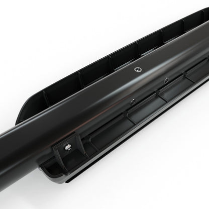 UNION JACK PATTERN SIDE STEPS - BLACK DEFENDER 110 (TWIN)