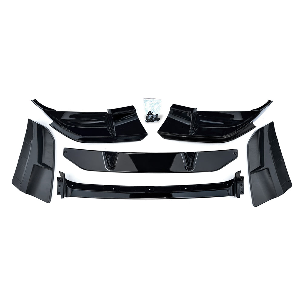 Front Bottom Apron Splitter For 2020+ Land Rover Defender L663 90/110 Gloss Black