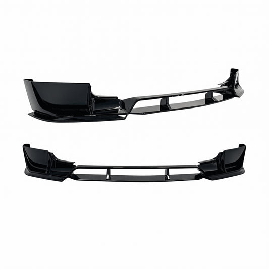 Front Bottom Apron Splitter For 2020+ Land Rover Defender L663 90/110 Gloss Black