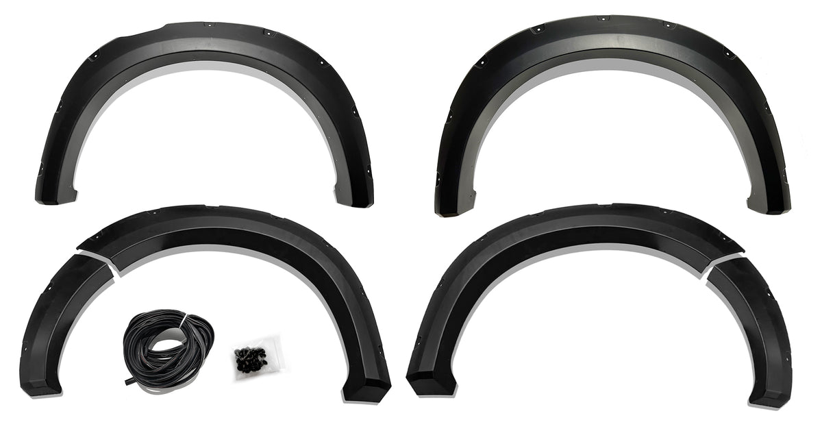 Hawke Wide Arch Kit Bolt Style Wheel Arch Extensions To to fit Ford Ranger 2023 onwards