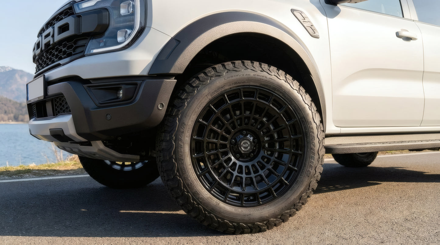 20" Hawke Rage Alloy Wheel Set (4x) | Ford Ranger