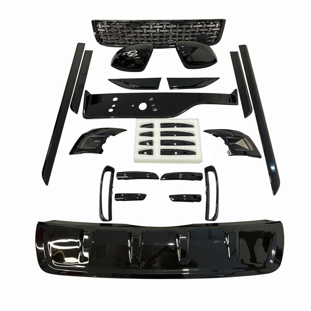 Hawke Black Pack Styling Pack Fits Range Rover Discovery 5 L462 27 Pieces