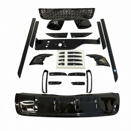 Hawke Black Pack Styling Pack Fits Range Rover Discovery 5 L462 27 Pieces