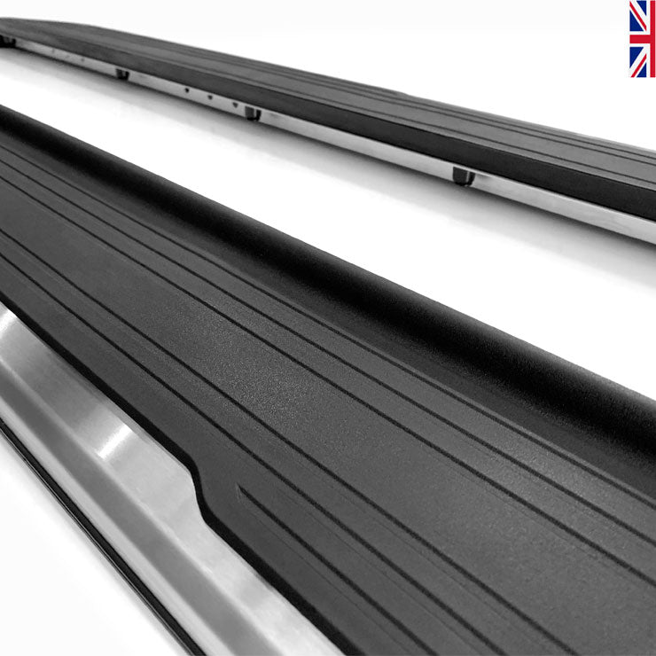 PATTERN SIDE STEPS - SILVER RANGE ROVER EVOQUE (DYNAMIC L538 2011-18)