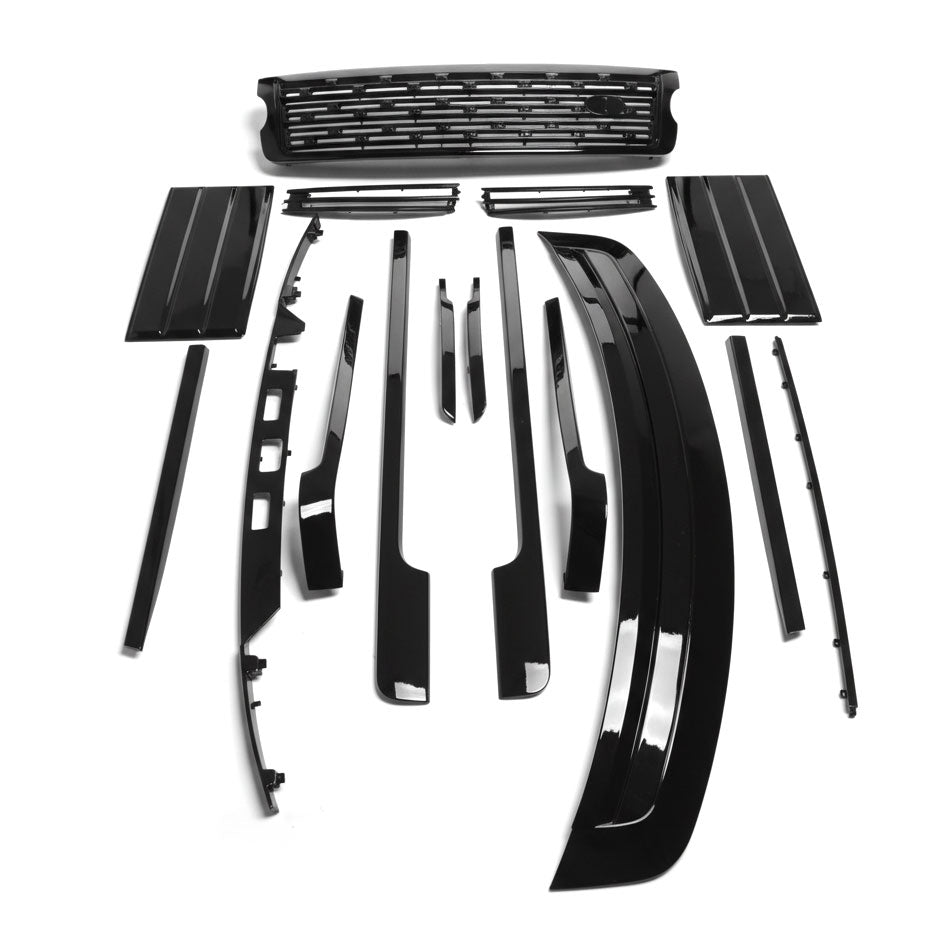 Hawke Black Pack Styling Kit | Range Rover Vogue L405 (2013–2018) | Gloss Black | Standard Wheelbase