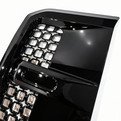 to fit Land Rover Defender 90 L663 Hawke Octad Style Gloss Black Side Vents - Image 2