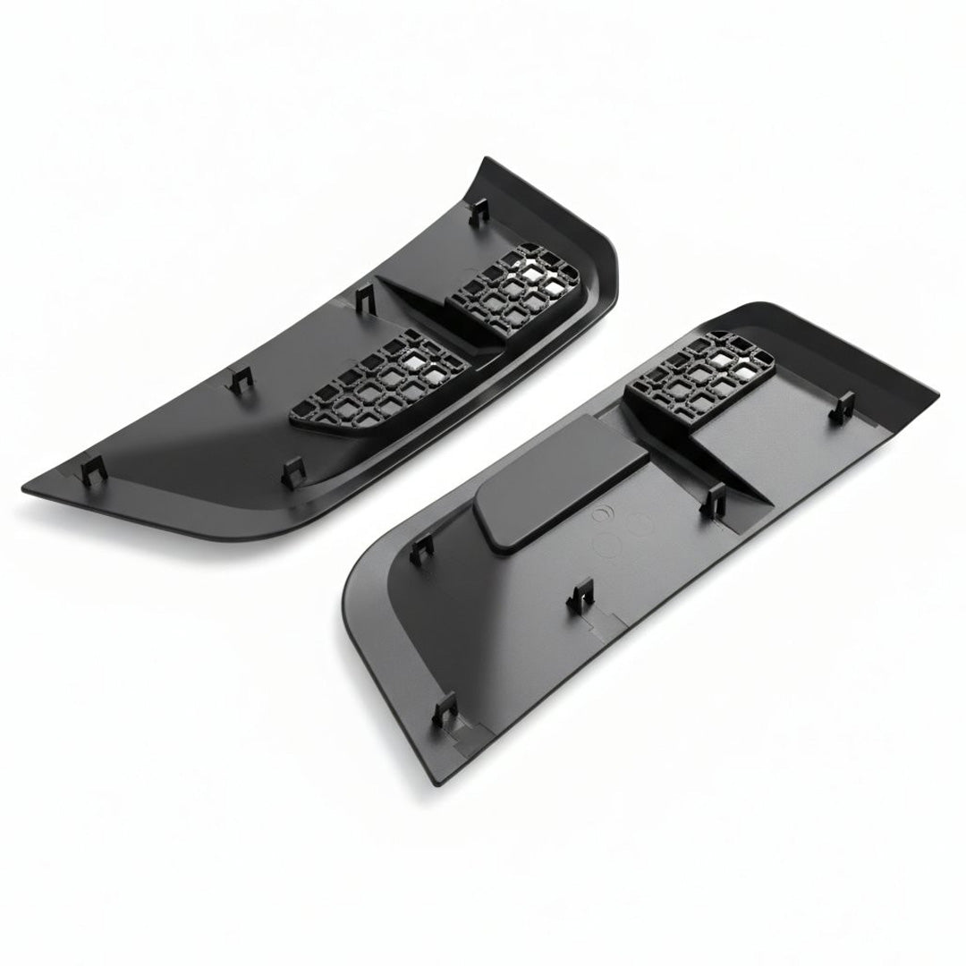 to fit Land Rover Defender 90 L663 Hawke Octad Style Gloss Black Side Vents - Image 6