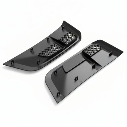 to fit Land Rover Defender 90 L663 Hawke Octad Style Gloss Black Side Vents - Image 6
