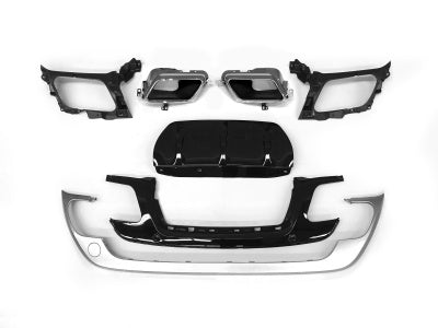VELAR Silver Conversion for Rear Bumper & Chrome Exhaust